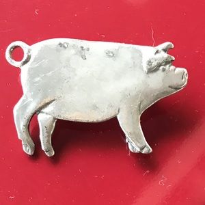 Seagull Pewter Co, Pig Brooch Pin.⭐️⭐️